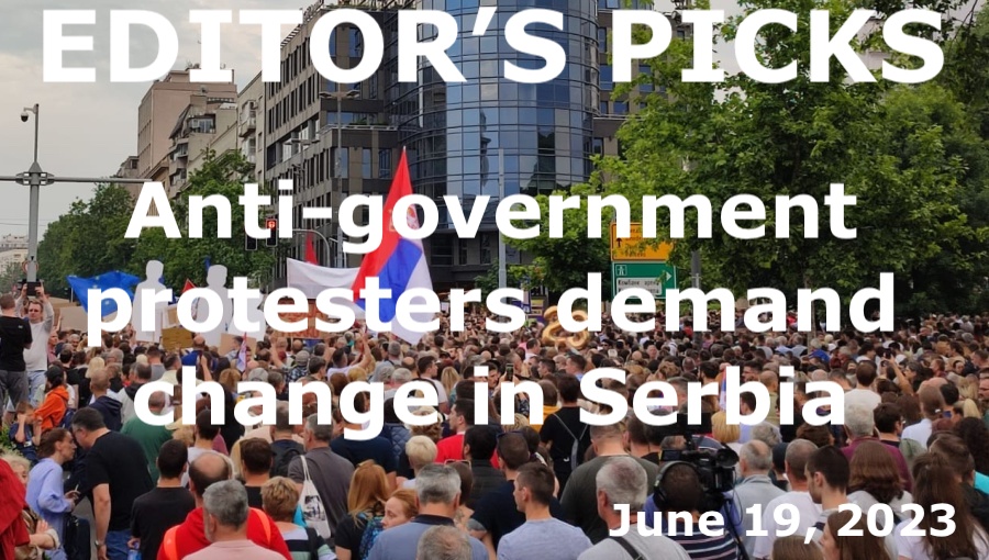 bne IntelliNews Editor's Picks --  Anti-government protesters demand change in Serbia