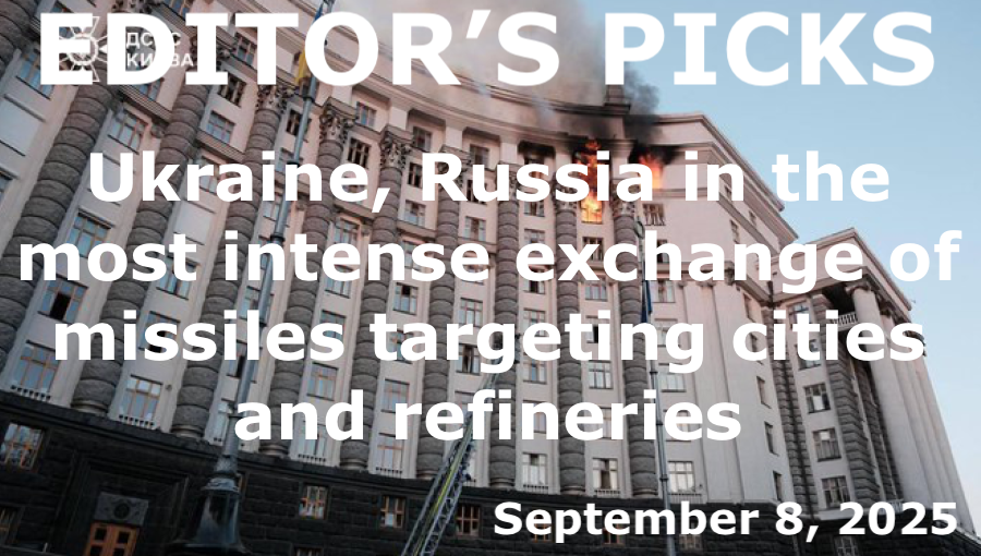 bne IntelliNews Editor's Picks – Ukraine, Russia in the most intense exchange of missiles targeting cities and refineries