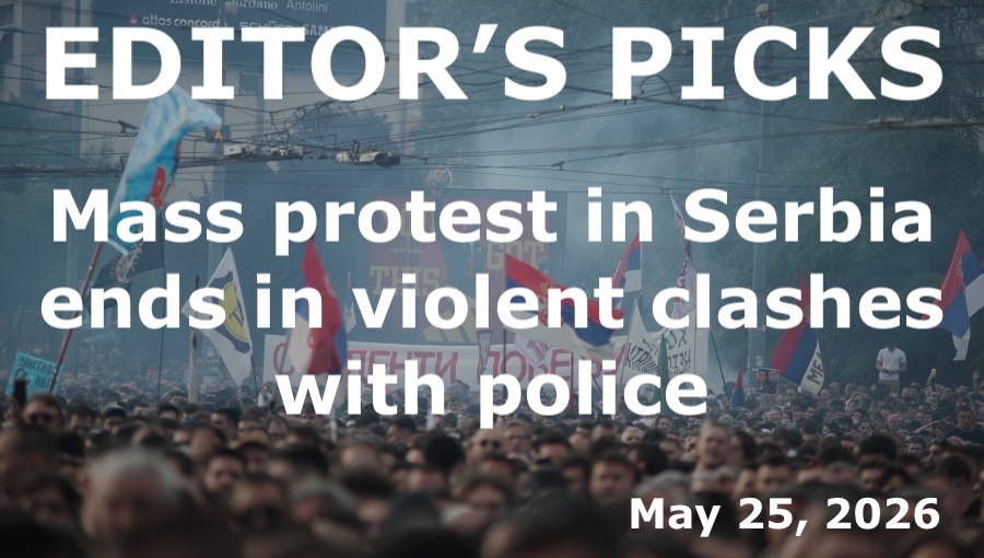 bne IntelliNews Editor's Picks – Mass protest in Serbia ends in violent clashes with police