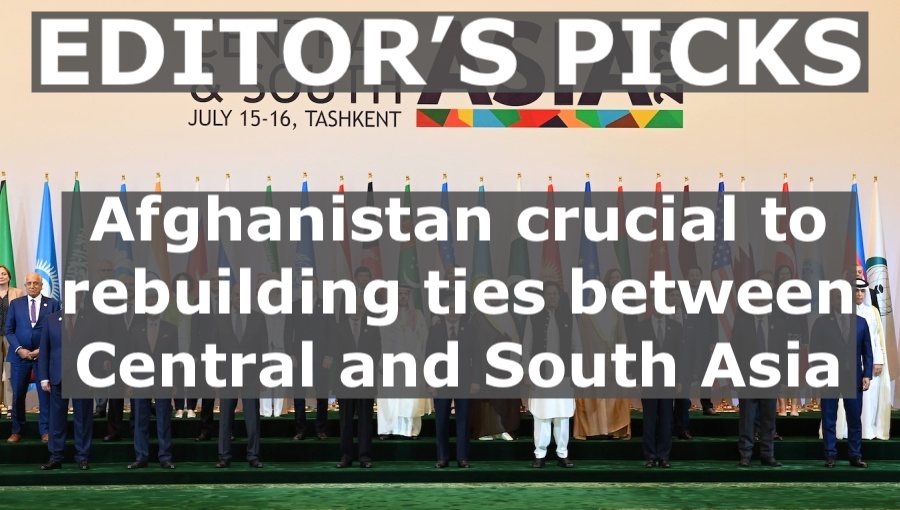 bne IntelliNews Editor's Picks --  Afghanistan crucial to rebuilding ties between Central and South Asia