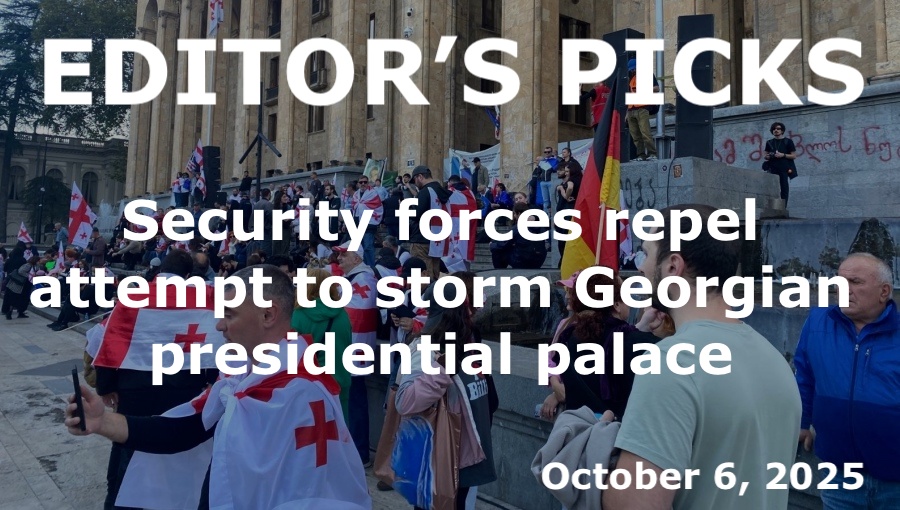 bne IntelliNews Editor's Picks – Security forces repel attempt to storm Georgian presidential palace