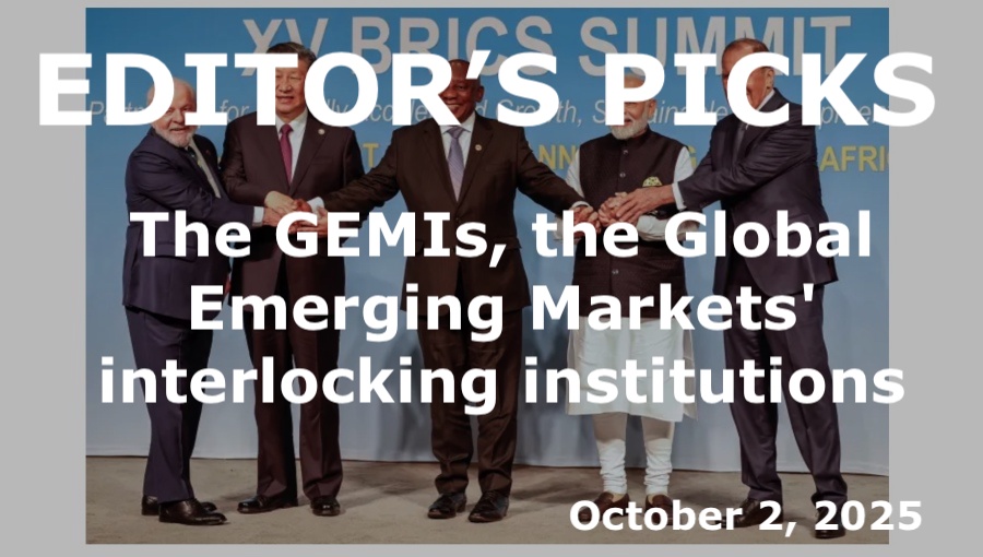 bne IntelliNews Editor's Picks – The GEMIs, the Global Emerging Markets' interlocking institutions