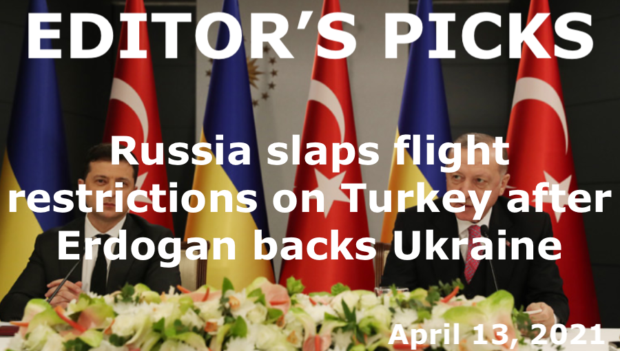 bne IntelliNews Editor's Picks --  Russia slaps flight restrictions on Turkey after Erdogan backs Ukraine