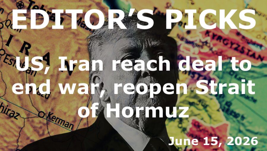 bne IntelliNews Editor's Picks – US, Iran reach deal to end war, reopen Strait of Hormuz