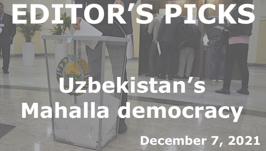 bne IntelliNews Editor's Picks --  Uzbekistan’s Mahalla democracy