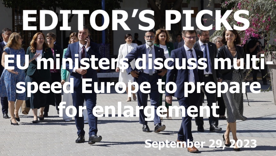 bne IntelliNews Editor's Picks -- EU ministers discuss multi-speed Europe to prepare for enlargement