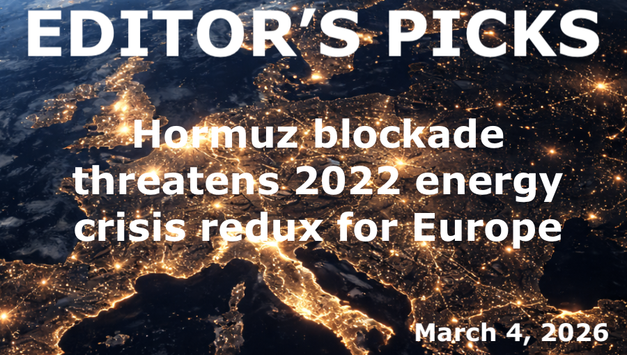 bne IntelliNews Editor's Picks – Hormuz blockade threatens 2022 energy crisis redux for Europe