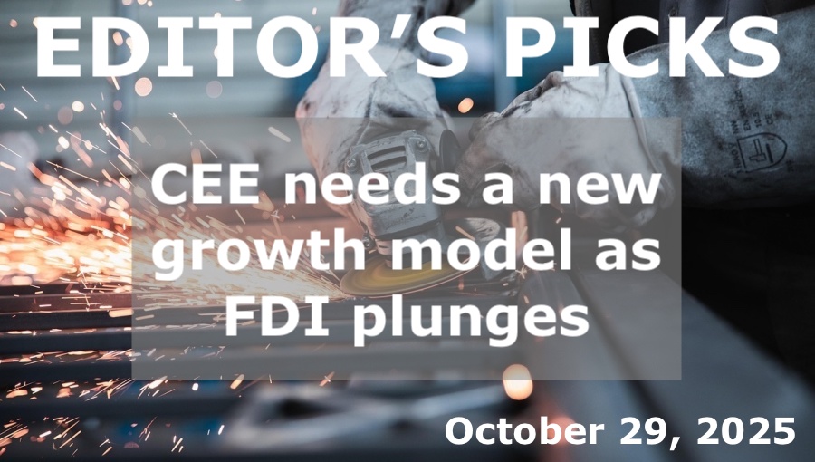 bne IntelliNews Editor's Picks – CEE needs a new growth model as FDI plunges