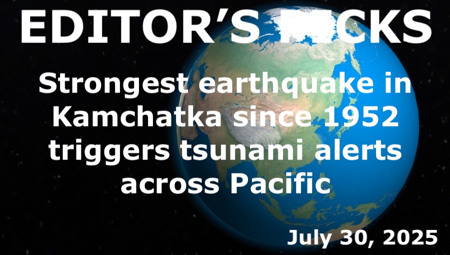 bne IntelliNews Editor's Picks – Strongest earthquake in Kamchatka since 1952 triggers tsunami alerts across Pacific