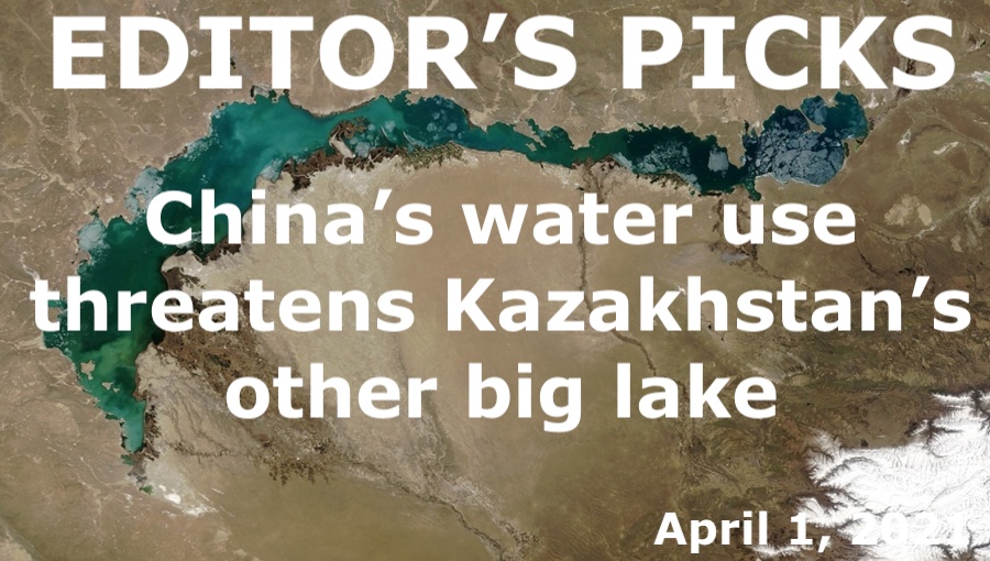 bne IntelliNews Editor's Picks --  China’s water use threatens Kazakhstan’s other big lake
