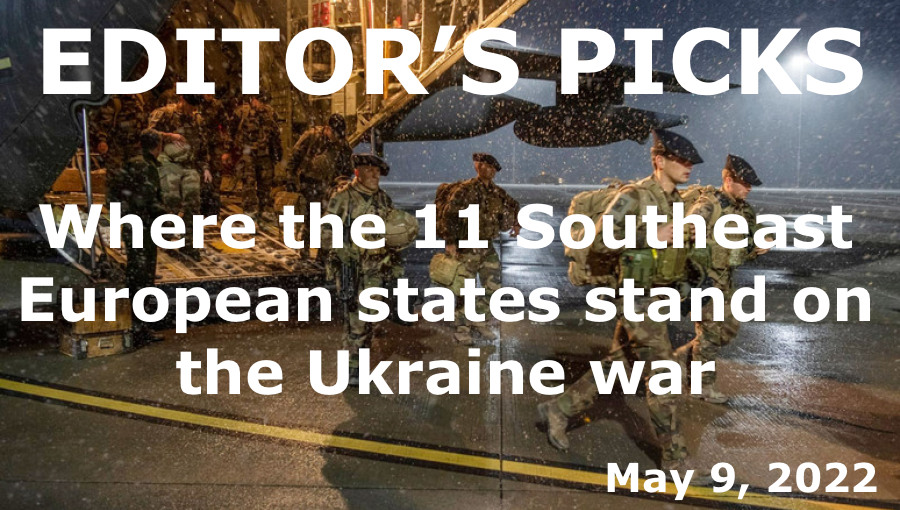 bne IntelliNews -- Editor's Picks -- Where the 11 Southeast European states stand on the Ukraine war