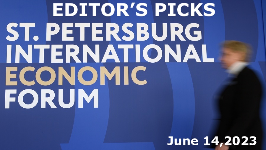 bne IntelliNews Editor's Picks --  India, Latin America and Arab world dominate in St. Petersburg as Western investors shun Putin’s flagship investment forum