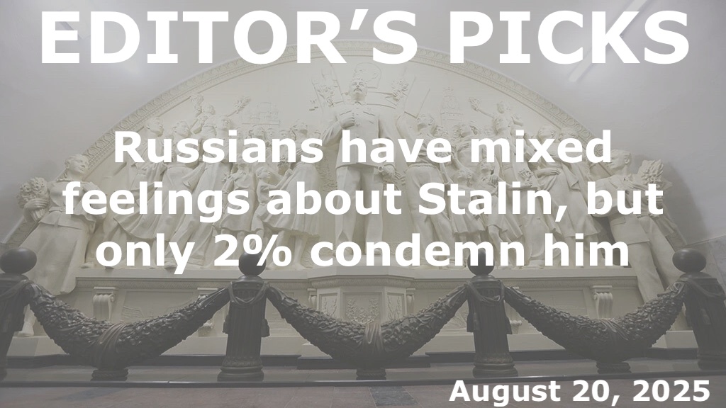 bne IntelliNews Editor's Picks – Russians have mixed feelings about Stalin, but only 2% condemn him