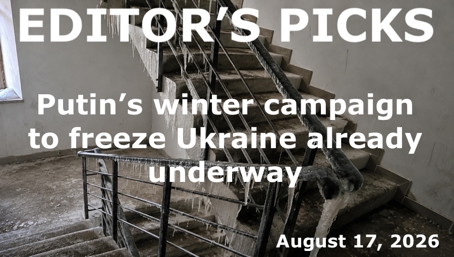 bne IntelliNews Editor's Picks – Putin’s winter campagin to freeze Ukraine into submission is already underway