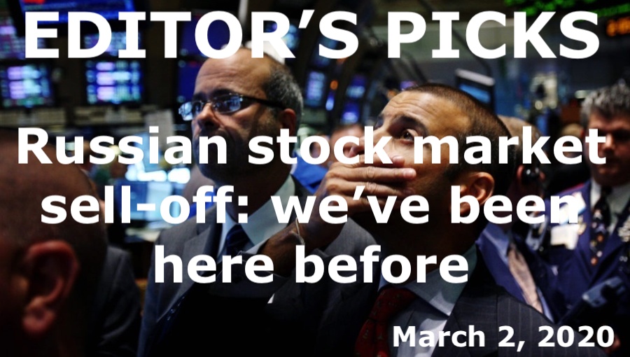 bne IntelliNews Editor's Picks --  Russian stock market sell-off: we’ve been here before