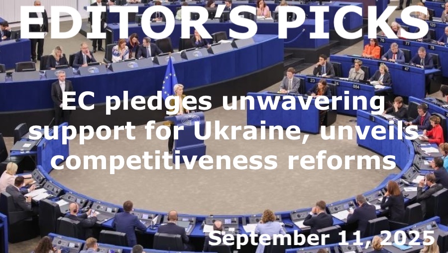 bne IntelliNews Editor's Picks – Von der Leyen pledges unwavering support for Ukraine, unveils competitiveness reforms in EC state of the Union speech