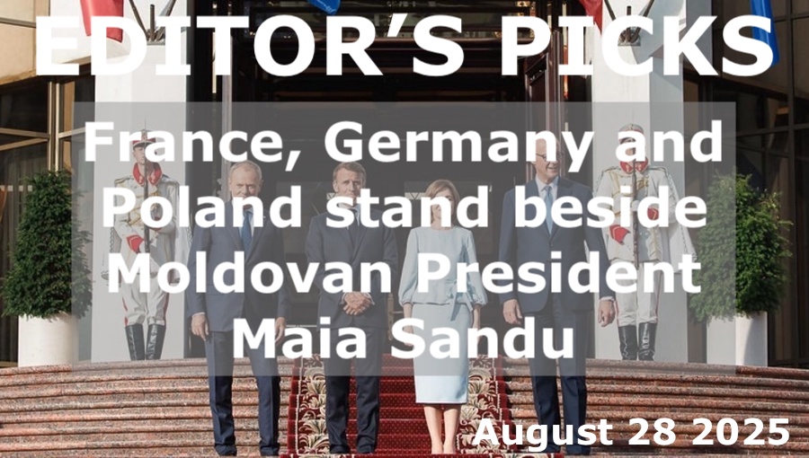 bne IntelliNews Editor's Picks – European leaders pledge support for Moldova’s EU path on independence day