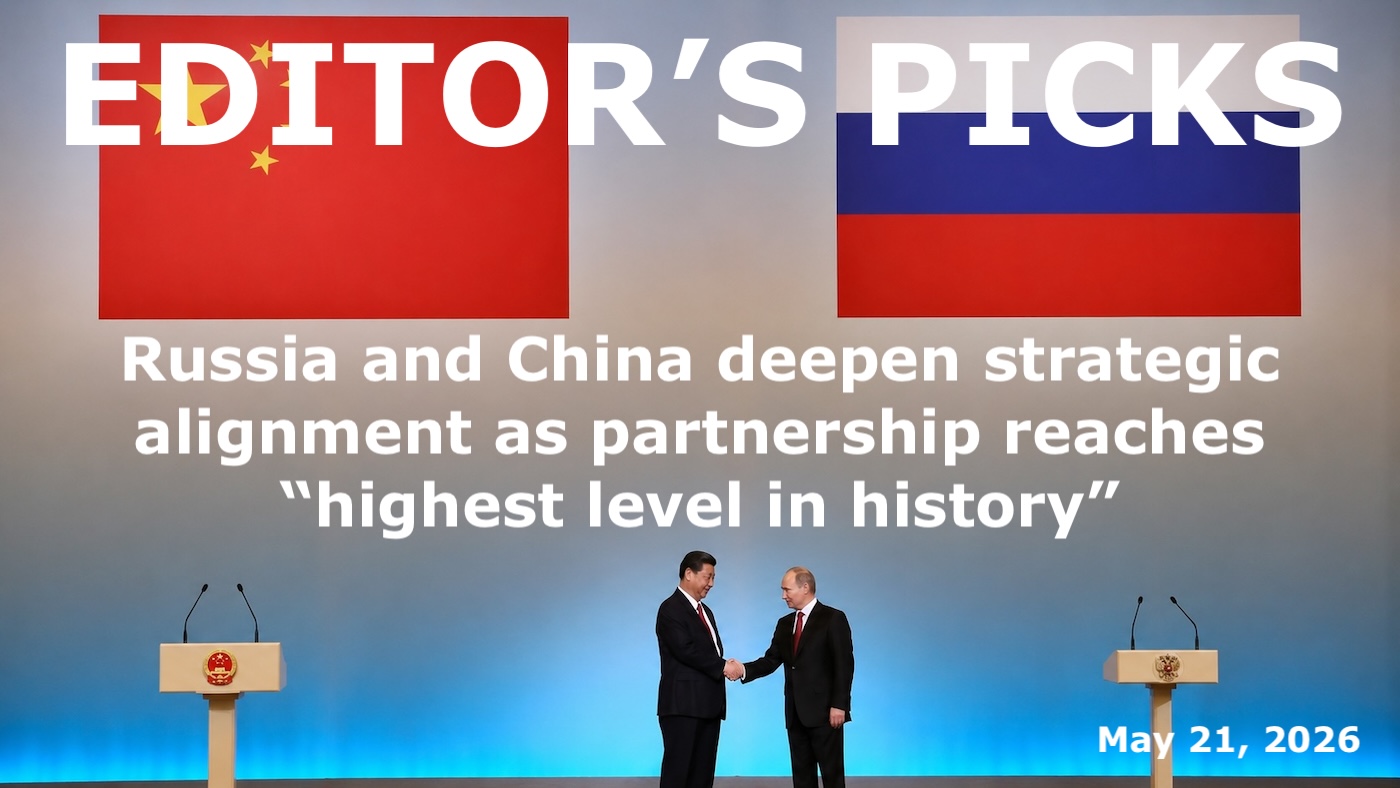 bne IntelliNews Editor's Picks – COMMENT: Russia and China deepen strategic alignment as partnership reaches “highest level in history”