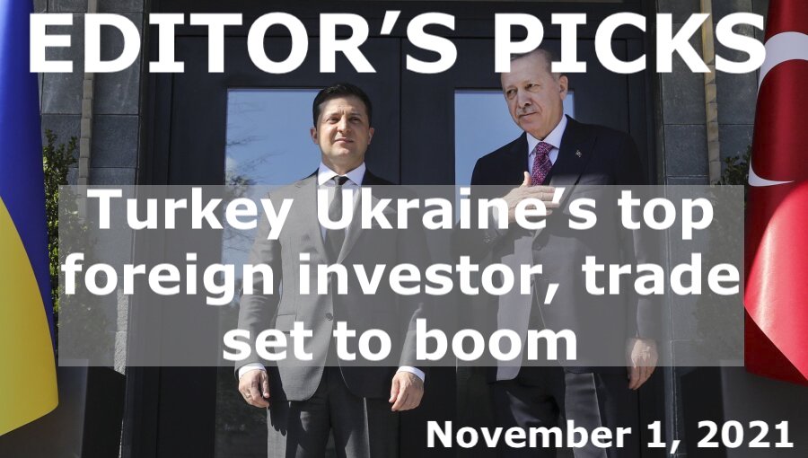 bne IntelliNews Editor's Picks --  Turkey now Ukraine’s top foreign investor, with already booming free trade set to grow further