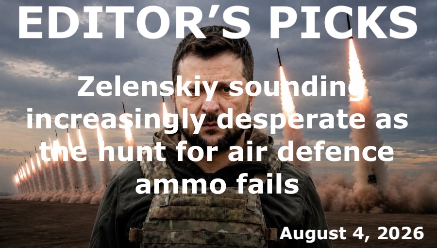 bne IntelliNews Editor's Picks – LONG READ: Zelenskiy sounding increasingly desperate as the hunt for air defence ammo fails