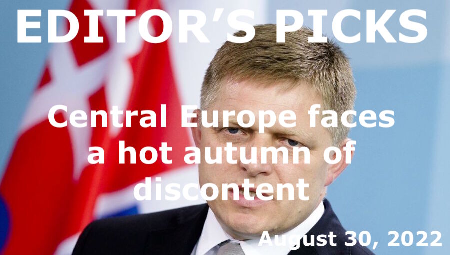 bne IntelliNews Editor's Picks --  Central Europe faces a hot autumn of discontent