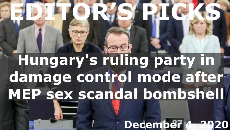 bne IntelliNews Editor's Picks --  Hungary's ruling party in damage control mode after MEP sex scandal bombshell