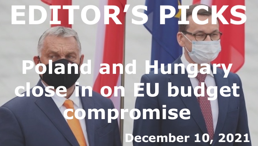 bne IntelliNews Editor's Picks --  Poland and Hungary close in on EU budget compromise