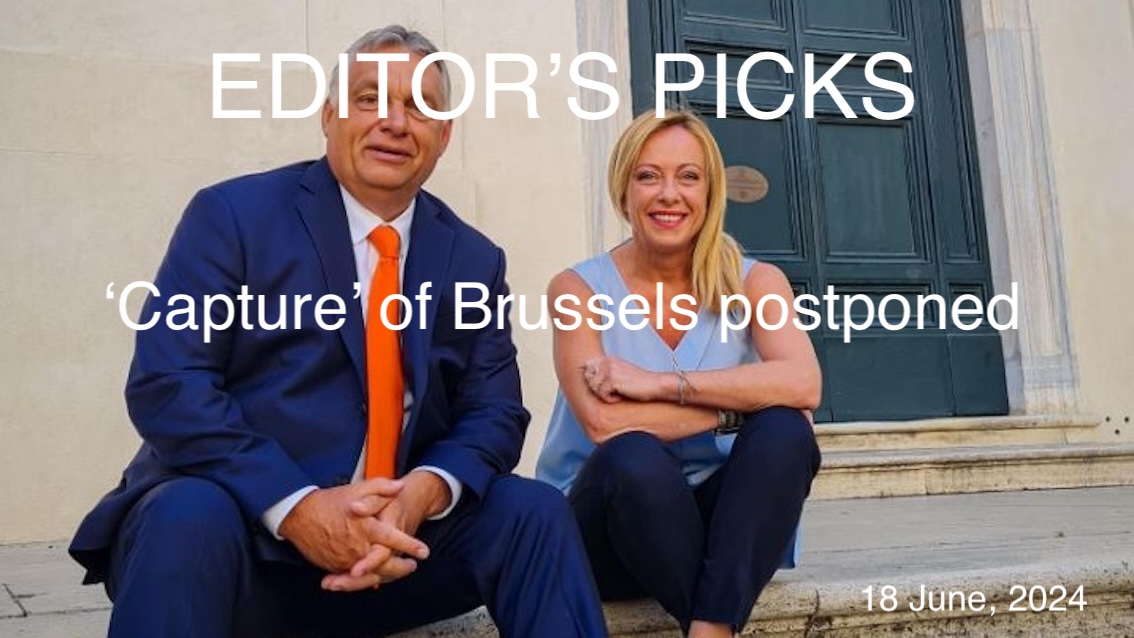 bne IntelliNews Editor's Picks -- 'Capture' of Brussels postponed
