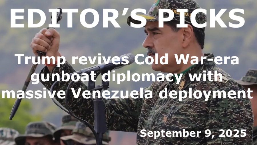 bne IntelliNews Editor's Picks – Trump revives Cold War-era gunboat diplomacy with massive Venezuela deployment